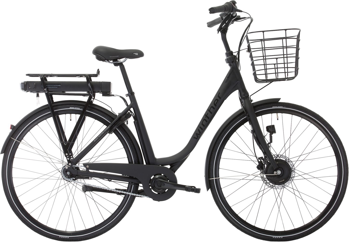 Winther Superbe 1 Dame Elcykel - Matsort | el-cykel