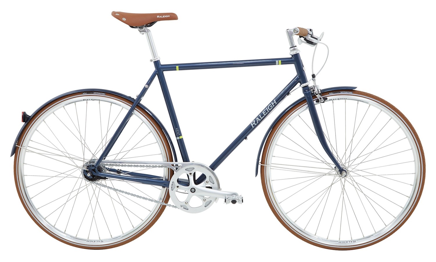 Raleigh Kent - 7 gear - Mat Blue 60 cm | city-cykel