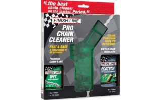 Finish line cleaner